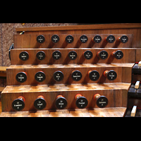 Melk, Benediktinerkloster, Stiftkirche St. Petrus und Paulus, Linke Registerstaffel