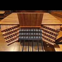 Melk, Benediktinerkloster, Stiftkirche St. Petrus und Paulus, Spieltisch von oben