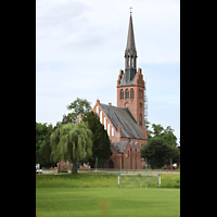 Basedow, Dorfkirche, Ansicht von Osten