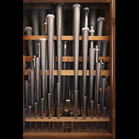 Basedow, Dorfkirche, Pedalzungen (C-Seite)