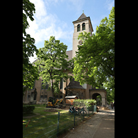Berlin, Glaubenskirche, Ansicht von Sden von der Kaiserin-Augusta-Strae