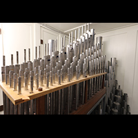 Berlin, St. Hedwigs-Kathedrale, Hochgebnktes Kornett, Cis-Seite