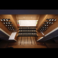 Braunschweig, Klosterkirche St. Mariae, Spielttisch von oben