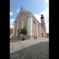 Cham, St. Jakob, Auenansicht