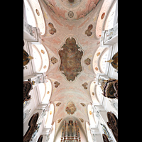 Cham, St. Jakob, Orgel und Deckengemlde