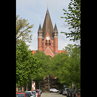 Halle (Saale), Pauluskirche, Ansicht von Sdwesten