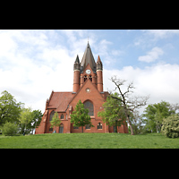 Halle (Saale), Pauluskirche, Ansicht von Sdosten