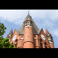 Halle (Saale), Pauluskirche, Turm und Turmspitze