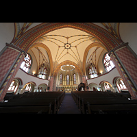 Halle (Saale), Pauluskirche, Innenraum in Richrtung Chor