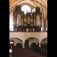 Halle (Saale), Pauluskirche, Hauptorgelempore