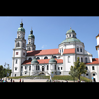 Kempten, Basilika St. Lorenz, Basilika vom Hildegardplatz von Sdosten gaus esehen