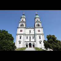 Kempten, Basilika St. Lorenz, Westfassade