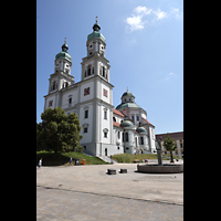 Kempten, Basilika St. Lorenz, Ansicht von Sdwesten