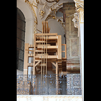 Kempten, Basilika St. Lorenz, Wahlweise rein mechanisch bedienbare Balganlage der Laurentiusorgel