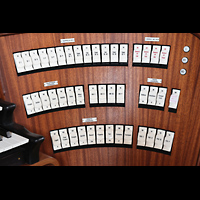 Kempten, Basilika St. Lorenz, Rechte Registerstaffel der Hauptorgel