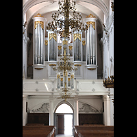 Kempten, St. Mang, Hauptorgelempore