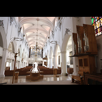 Kempten, St. Mang, Chor- und Hauptorgel