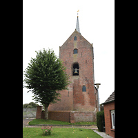 Krummhrn, Reformierte Kirche, Turm von Osten