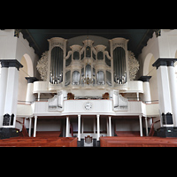 Leer, Groe Kirche, Orgelempore