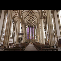 Mnster, St. Lamberti, Innenraum in Richtung Chor