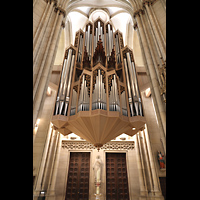 Mnster, St. Lamberti, Hauptorgel perspektivisch