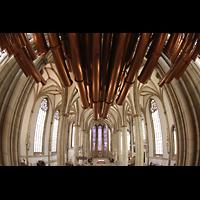 Mnster, St. Lamberti, Chamaden mit Blick zum Chor