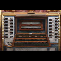 Niederaltaich, Benediktinerabtei, Basilika St. Mauritius, Spieltisch