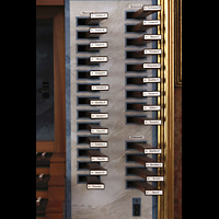 Niederaltaich, Benediktinerabtei, Basilika St. Mauritius, Rechte Registerstaffel