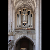 Nrdlingen, St. Georg, Hauptorgelempore