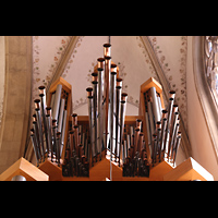 Rheine, St. Dionysius, Weit in den Raum ragende Chamaden 16' und 8'