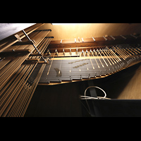 Rheine, St. Dionysius, Wellenbrett Schwellwerk und Abstrakten zum Kleinpedal, Positiv u. Hauptwerk