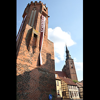Tangermnde, St. Stephan, Eulenturm und St. Stephans-Turm