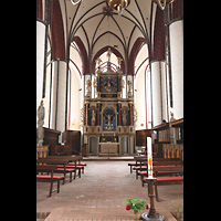 Tangermnde, St. Stephan, Chorraum mit Hochaltar