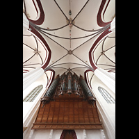 Tangermnde, St. Stephan, Orgelempore perspektivisch