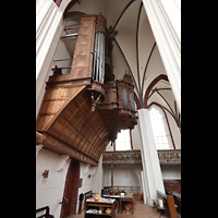 Tangermnde, St. Stephan, Orgel seitlich