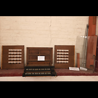 Tangermnde, St. Stephan, Ltkemller-Spieltisch nach dem Umbau 1858