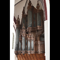 Tangermnde, St. Stephan, Blick von der Seitenempore auf die Orgel