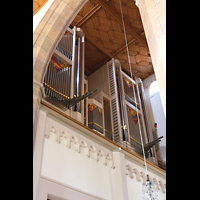 Waldkirchen, St. Peter und Paul (Bayernwalddom), Hauptorgel seitlich