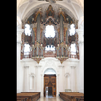 Weingarten, Basilika  St. Martin, Groe Gabler-Orgel