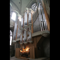Mnster, Dom St. Paulus, Spieltisch mit Orgel