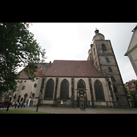 Wittenberg, Stadtkirche St. Marien, Seitenansicht