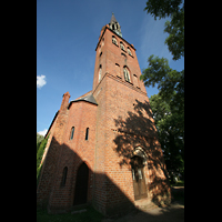 Basedow, Dorfkirche, Turm