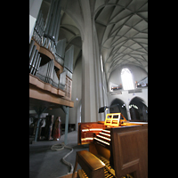 Kln (Cologne), St. Paul, Spieltisch mit Orgel