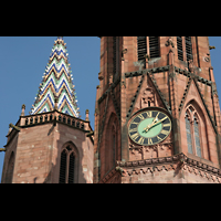 Villingen-Schwenningen, Münster Unserer Lieben Frau, Turm-Detail