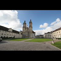 Sankt Gallen (St. Gallen), Kathedrale, Klosterplatz mit Kathedrale