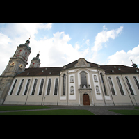 Sankt Gallen (St. Gallen), Kathedrale, Seitenansicht