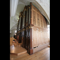 Engelberg, Klosterkirche, Gehuse der groen Orgel