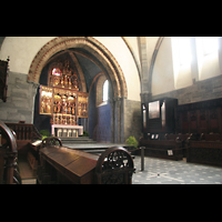 Chur, Kathedrale St. Mariae Himmelfahrt, Chorraum mit Chororgel