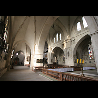 Mnster, Dom St. Paulus, Blick vom Chorumgang in Richtung Auxiliarwerk