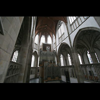 Wesel, Willibrordi-Dom, Orgel im Chorraum